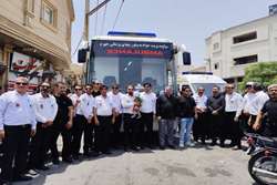 اورژانس جهرم در کنار عزاداران حسینی؛ ارائه خدمات بی‌وقفه در تاسوعا و عاشورای حسینی